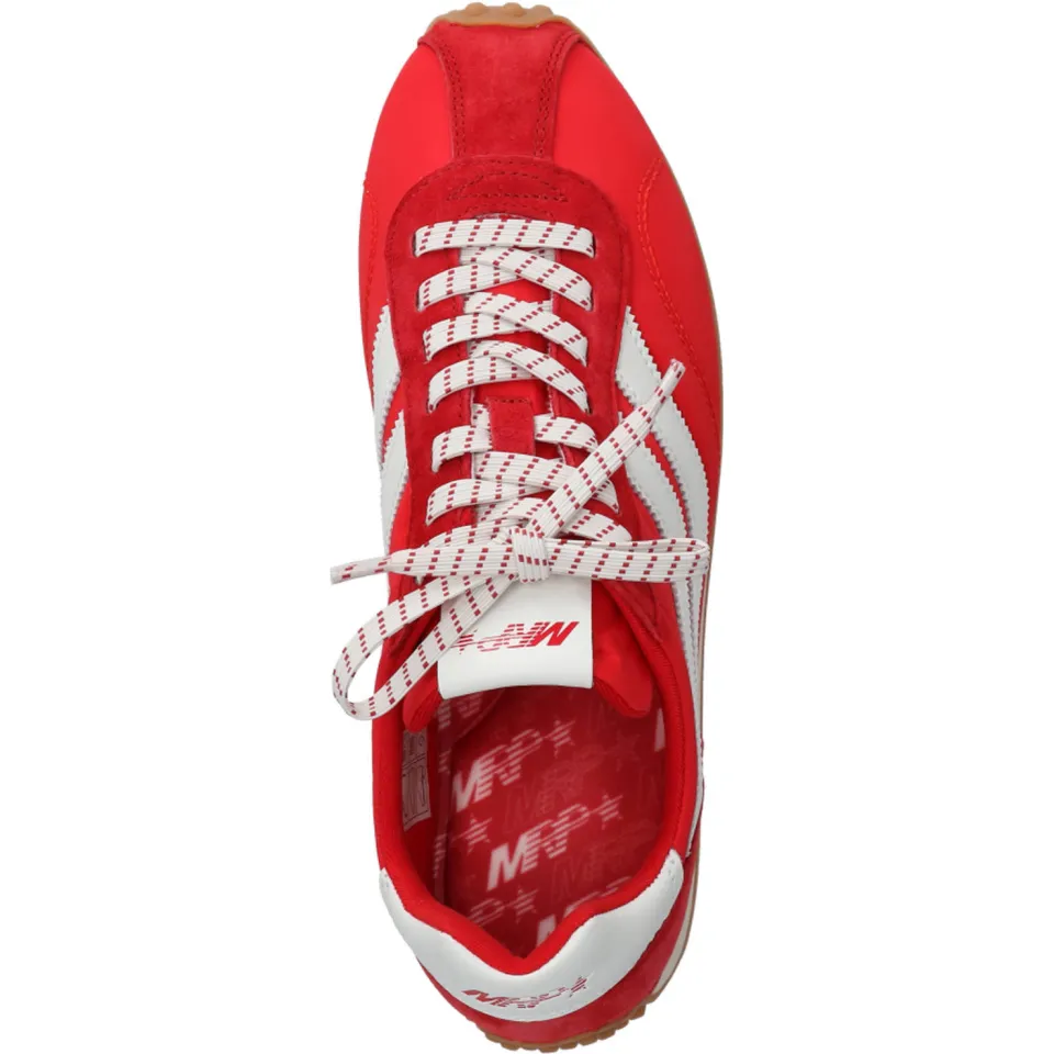 Mrp Cartagena V.12L leren sneakers rood, foto 4