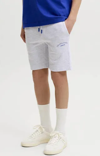 Jack & Jones JUNIOR regular sweatshort wit melange, foto 6