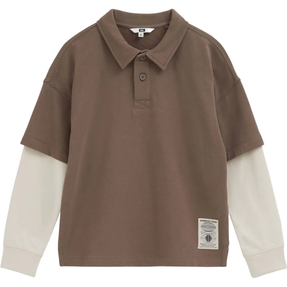 WE Fashion polo - bruin, foto 2