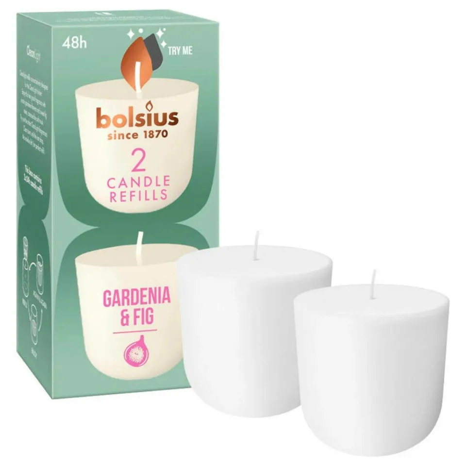 Bolsius Cleanlight navulling vanille & tonkaboon