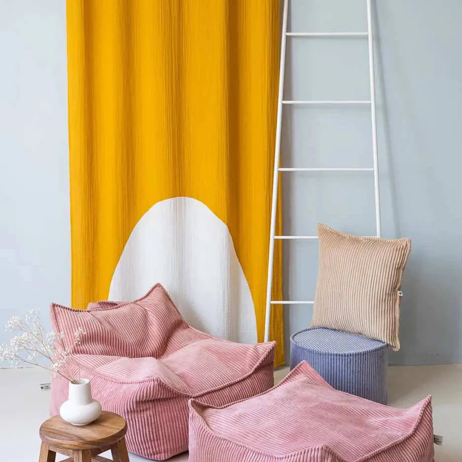 Wigiwama Roze Mousse Zitzakstoel, foto 5