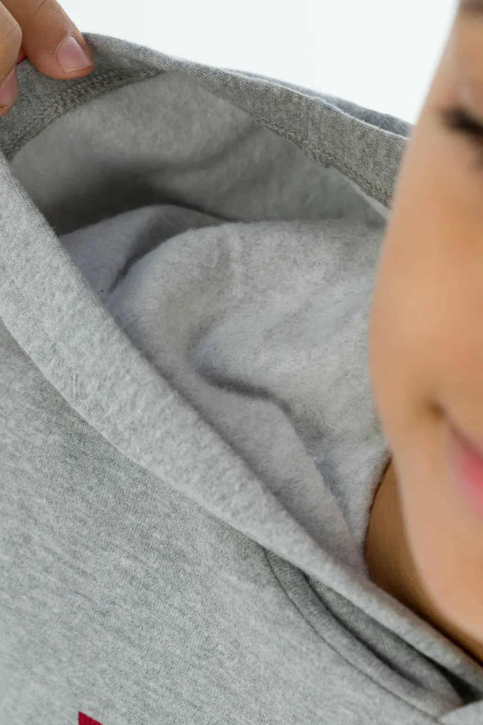 Levi's Kids hoodie Batwing met logo grijs melange, foto 6