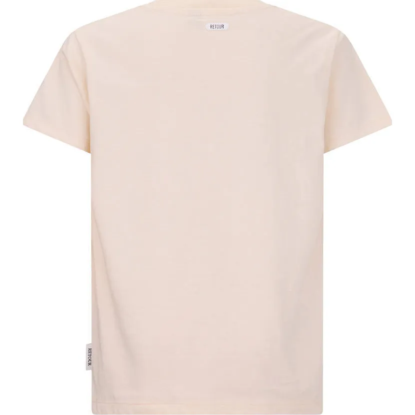Retour Jeans t-shirt beige, foto 2