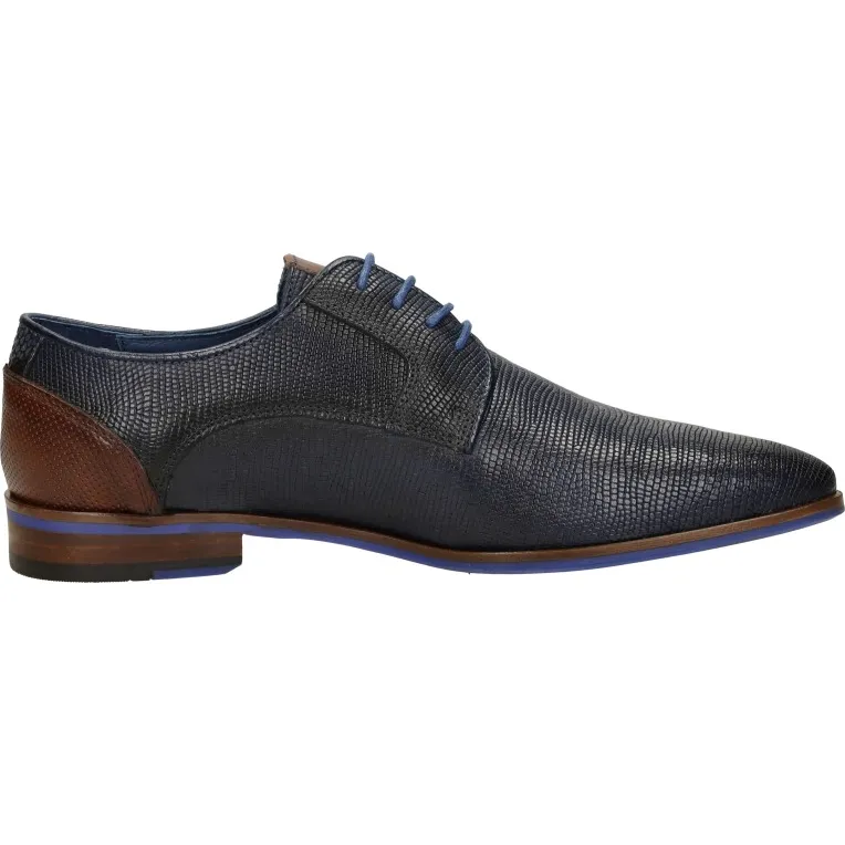 Sub55 gekleed laag nette schoenen blauw