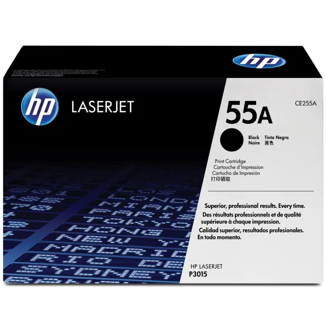 Hp CE255A Toner, Zwart, 6k