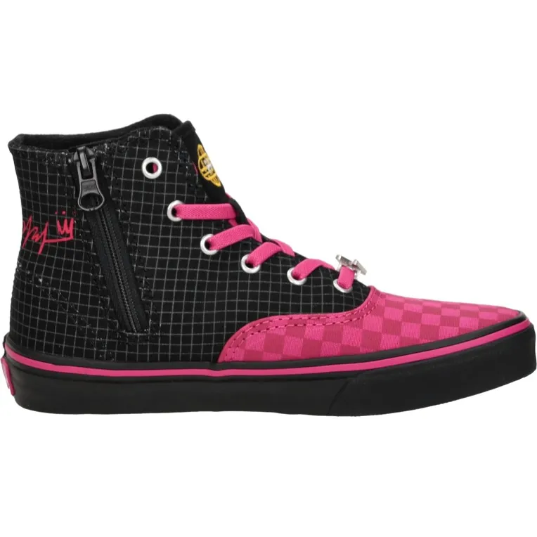 Vans Authentic Hi 2.0 Zip Kpop Demon Hunters sneakers zwart