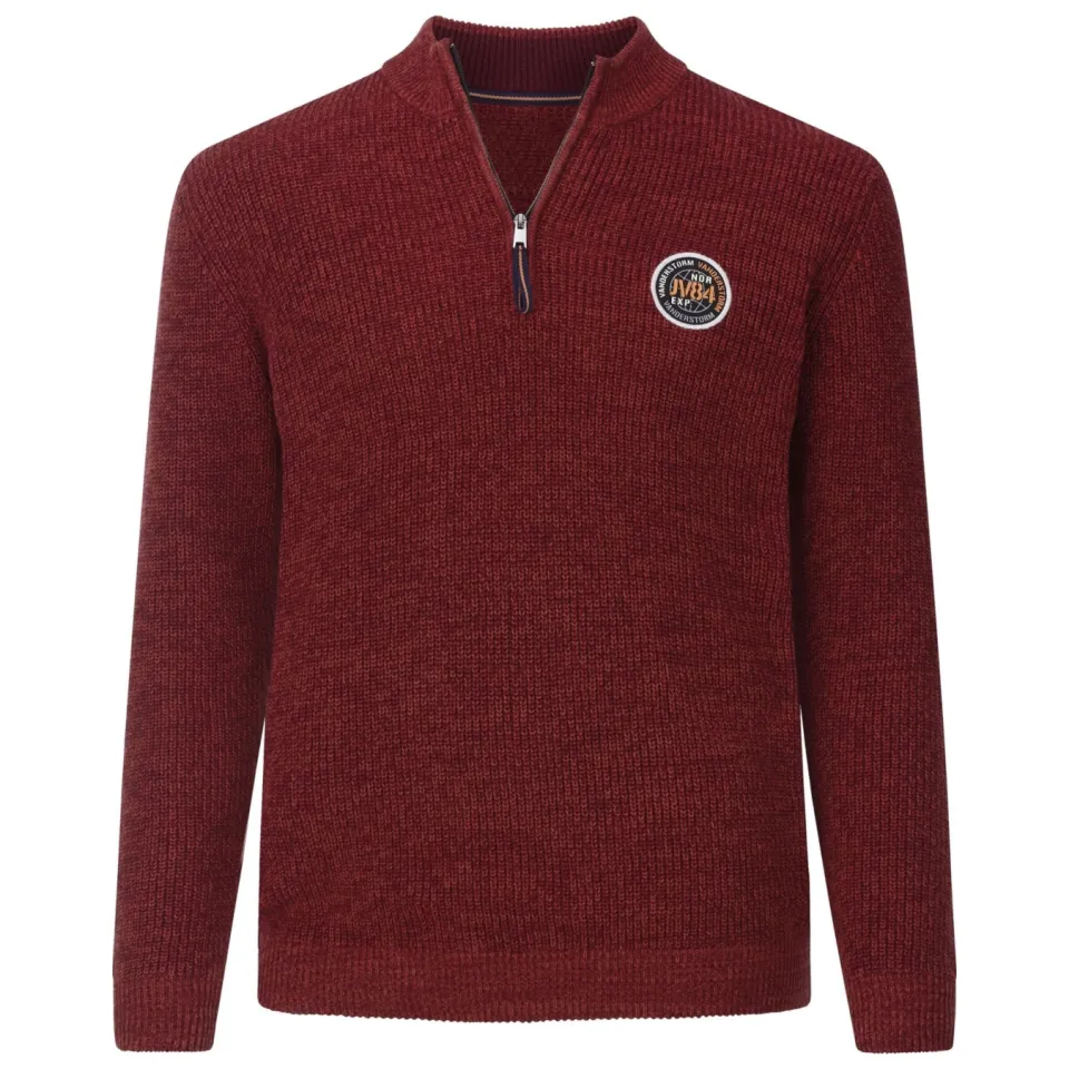 Jan Vanderstorm +FIT COLLECTIE trui RAGNARLOD Plus donkerrood, foto 2