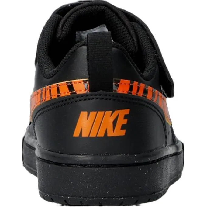 Nike Court Borough Low sneakers - zwart/oranje, foto 5