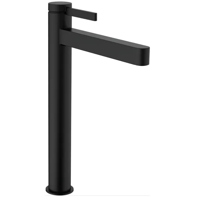 Hansgrohe Finoris hoge wastafelmengkraan mat zwart Chroom