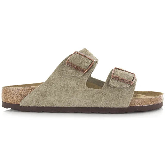 Birkenstock Arizona slippers taupe Beige