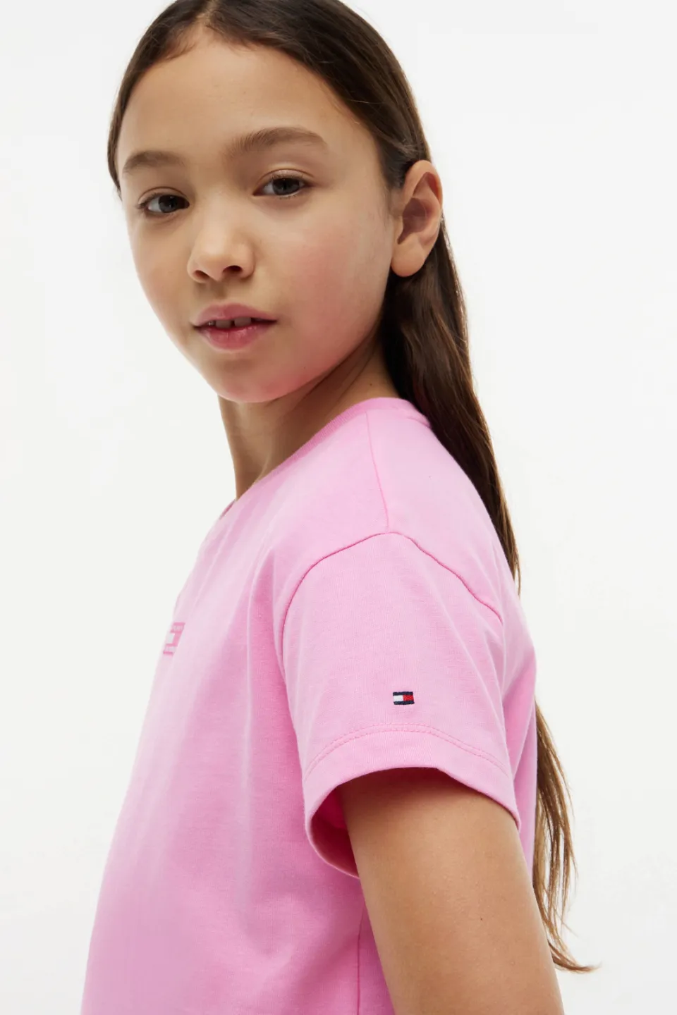 Tommy Hilfiger T-shirt roze meisjes, foto 4
