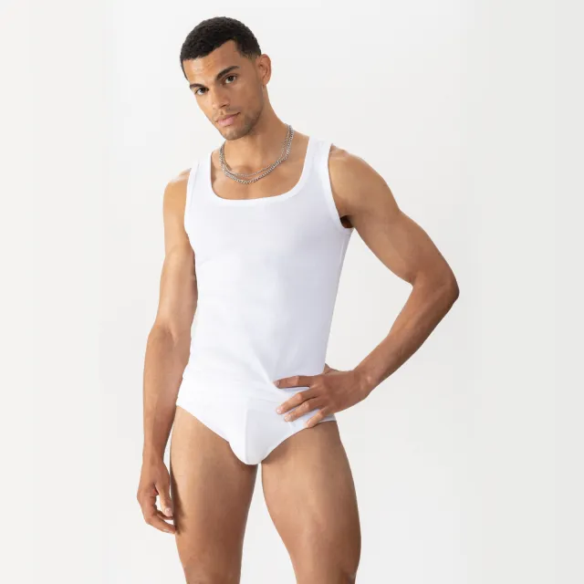 Mey Athletic shirt Serie RE:THINK RIB Wit
