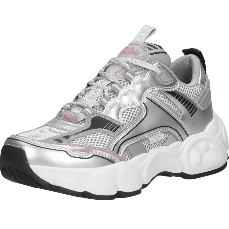 Buffalo CLD Run lage sneakers zilver, foto 3