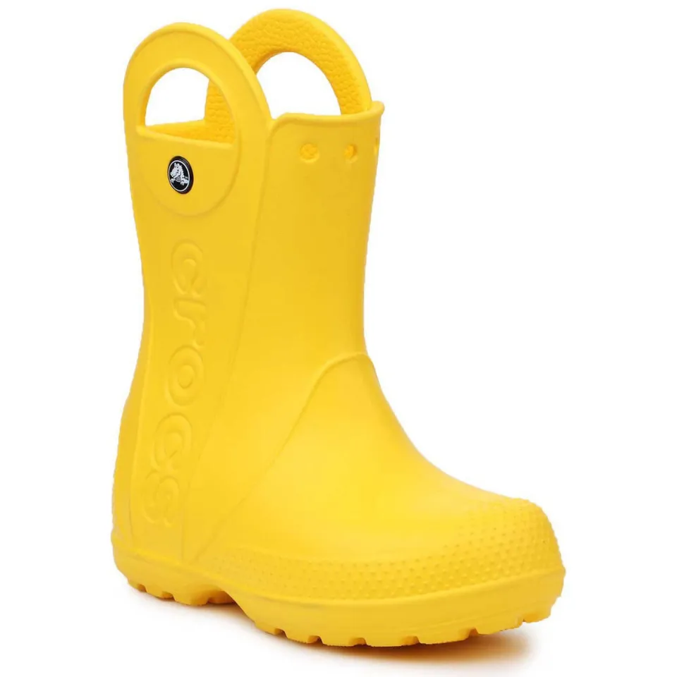 Crocs Handle It regenlaarzen geel