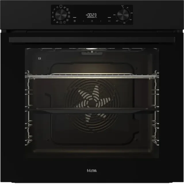 Etna OM316MZ inbouwoven matzwart mat zwart
