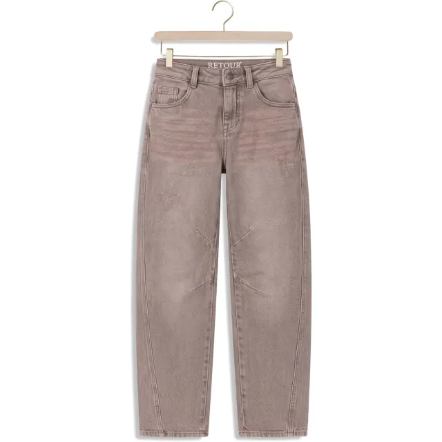 Retour Jeans Retour Meisjes Jeans Pom - Bruin