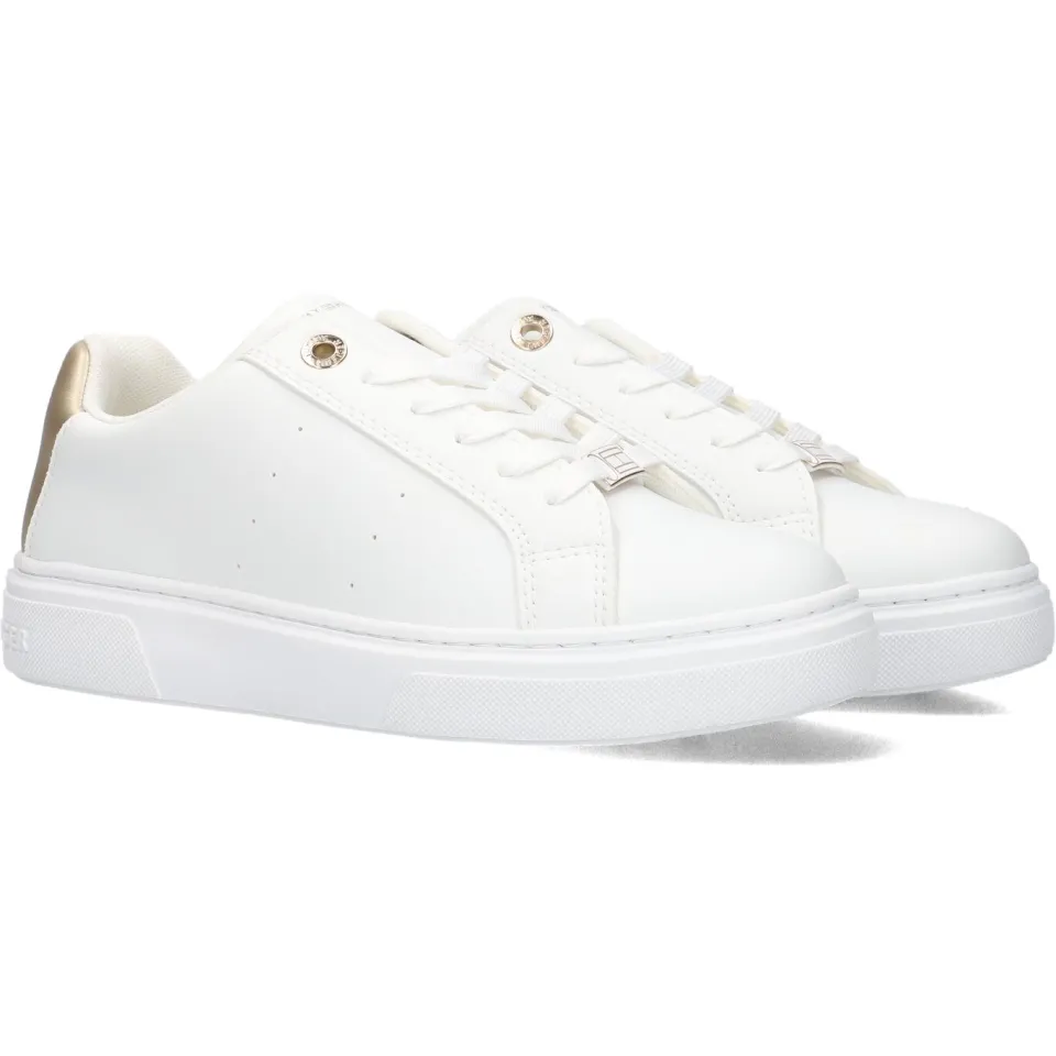 Tommy Hilfiger Crystal sneakers wit, foto 2