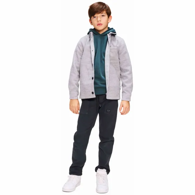 Retour Jeans overshirt - grijs Grijs melange