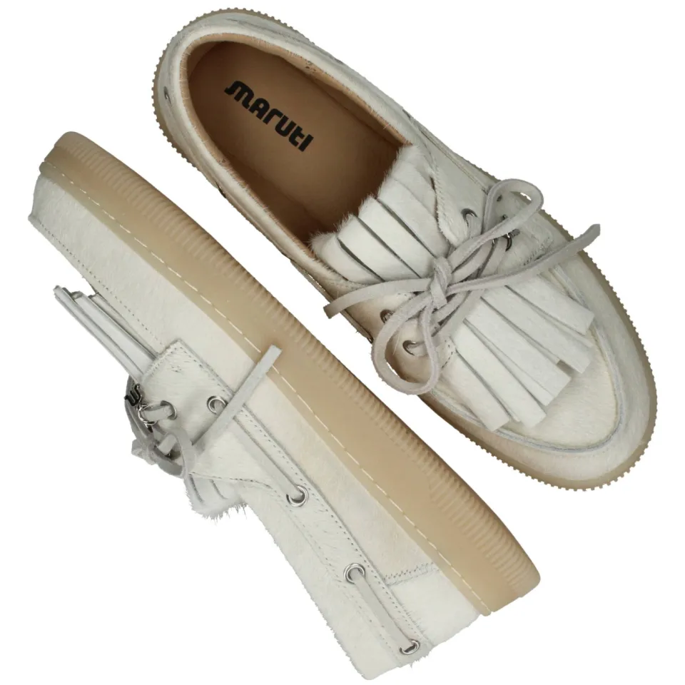 Maruti Footwear Maruti Shelby Instappers Dames Wit, foto 5