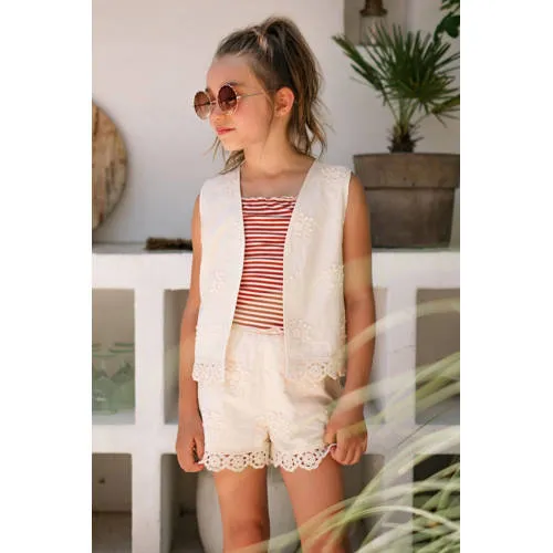 Like Flo gilet ecru, foto 4