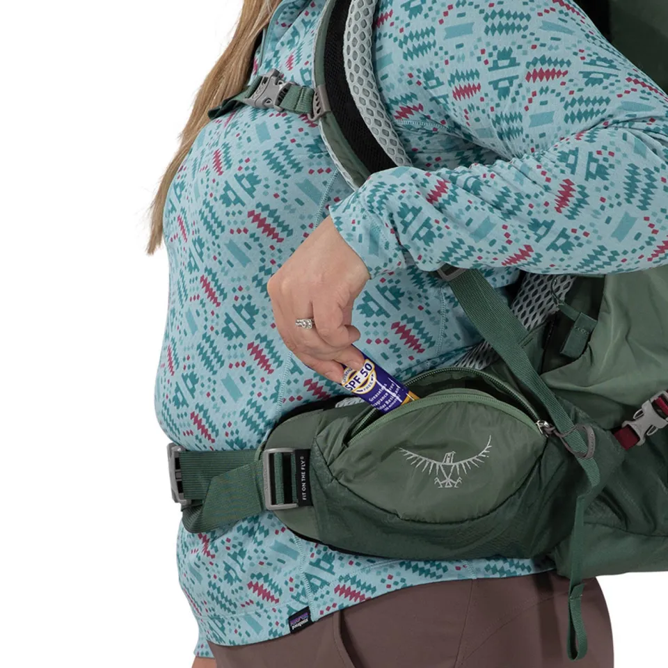 Osprey Aura AG LT 65 trekkingrugzak groen, foto 5