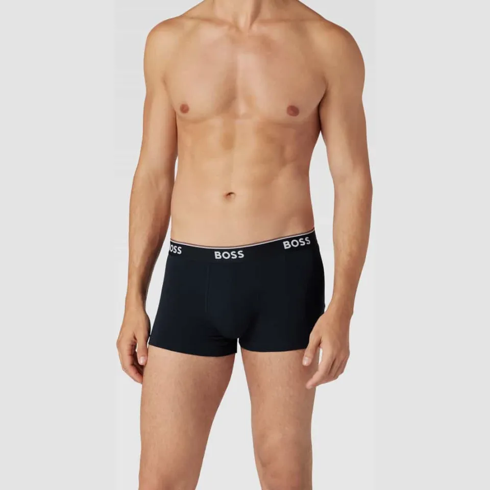 Boss Trunk 3P Power boxershorts donkerblauw