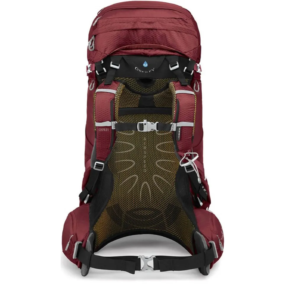 Osprey Aura AG 65 trekkingrugzak rood, foto 3