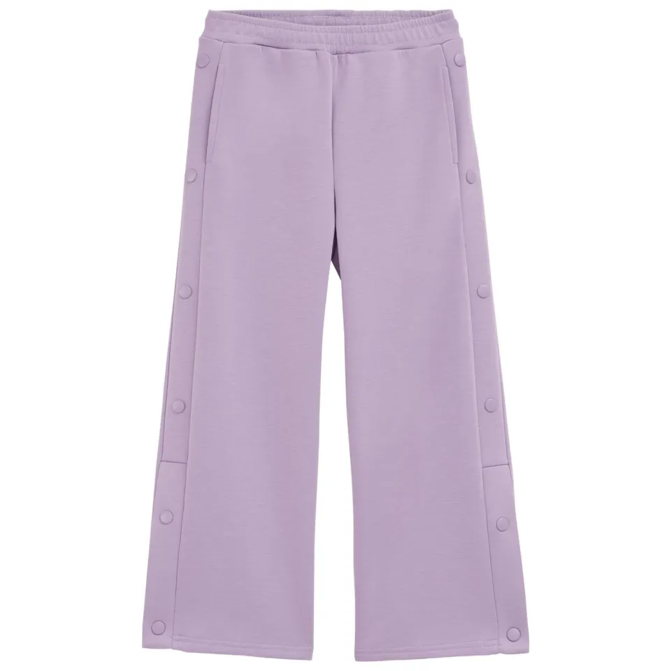 WE Fashion Molly Straight joggingbroek lila, foto 2