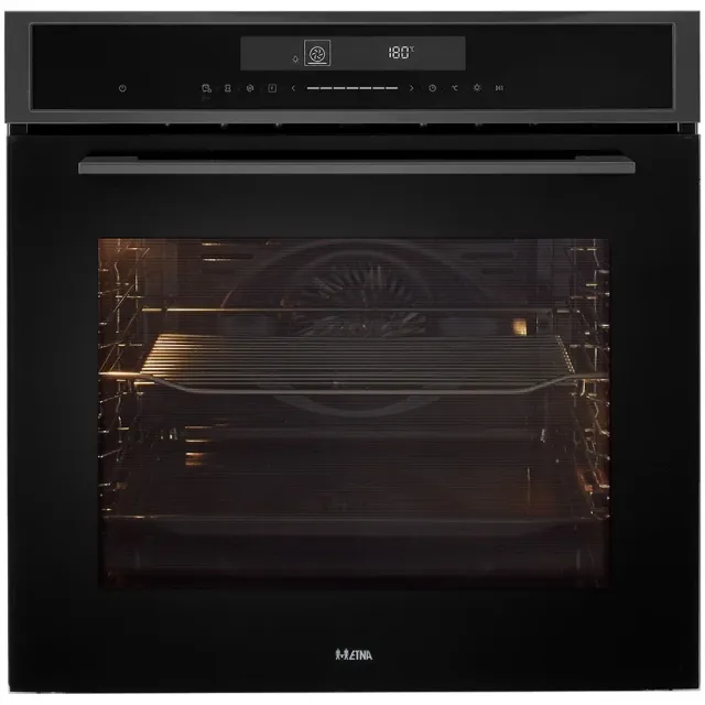 Etna OM670Ti inbouwoven zwart