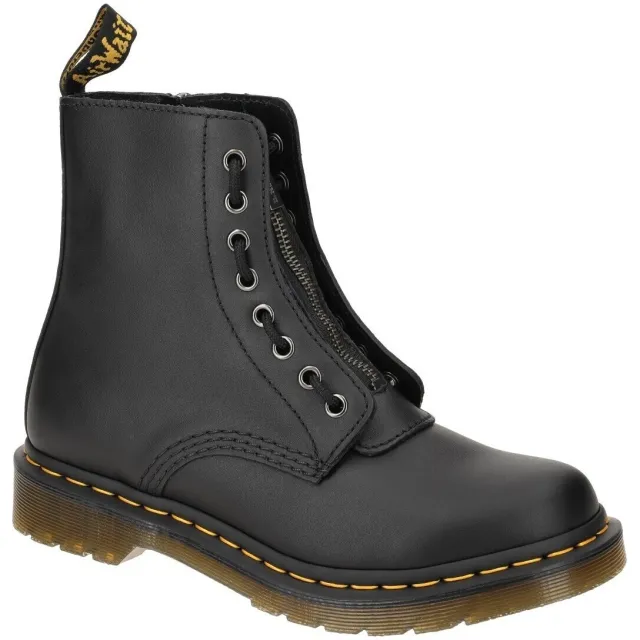 Laarzen Dr. Martens 1460 Pascal Front ZIP zwart