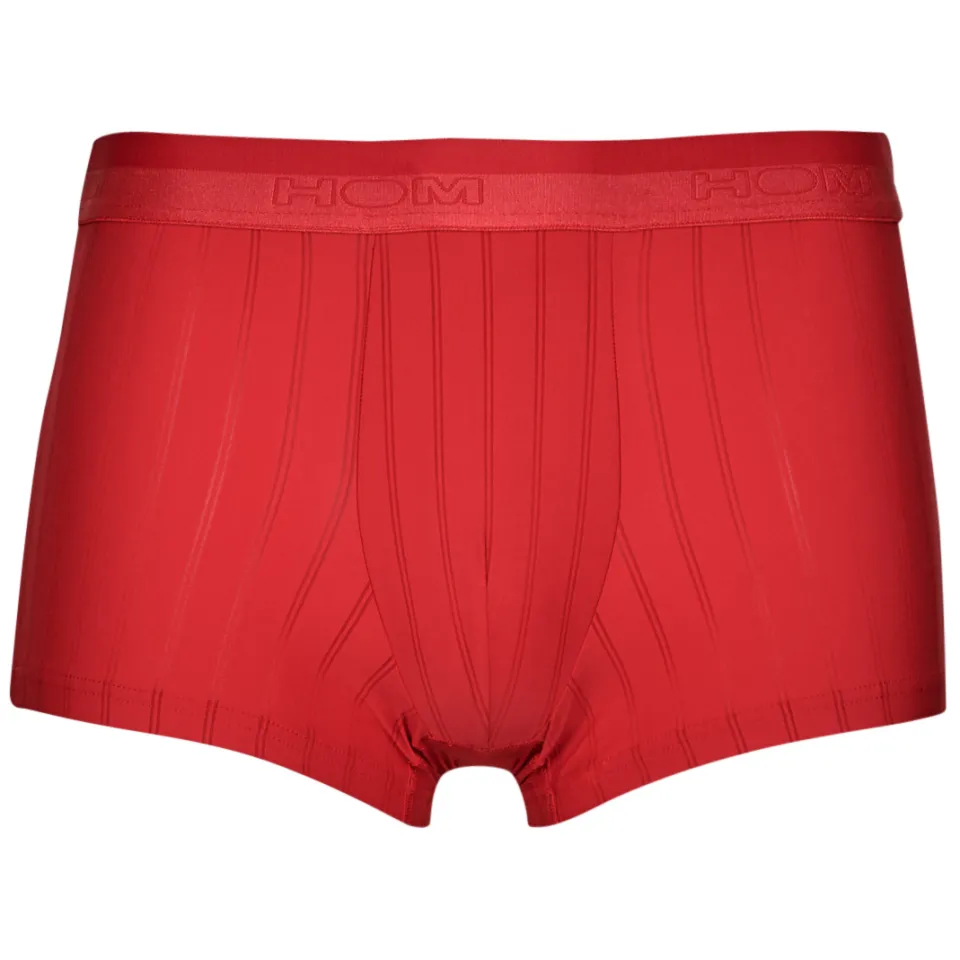 HOM Boxershort met streepmotief rood