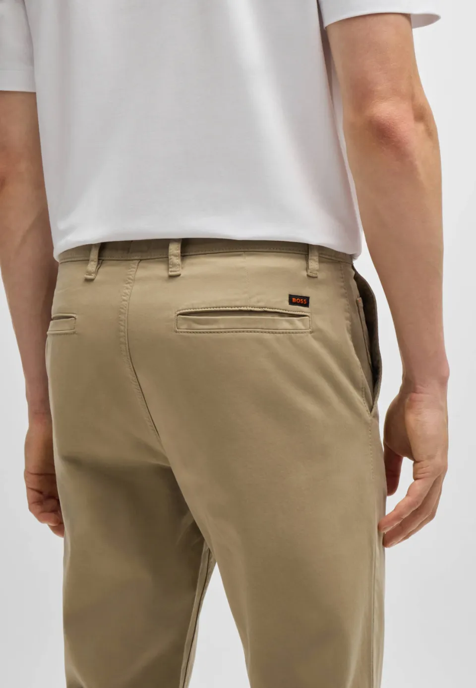 Boss chino lichtbruin light/pastel brown, foto 4