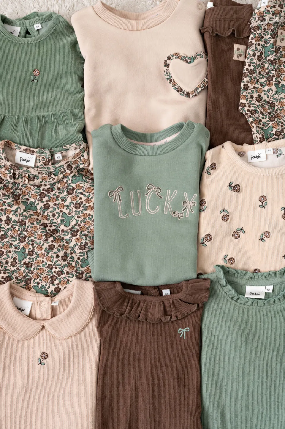 Feetje Lucky Bloombird legging bruin, foto 4