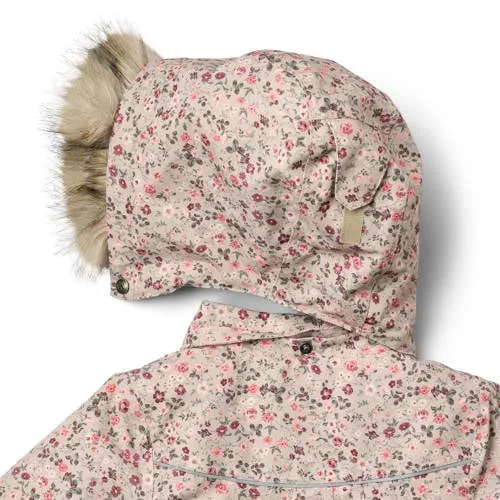 Wheat gebloemde winterparka roze, foto 3