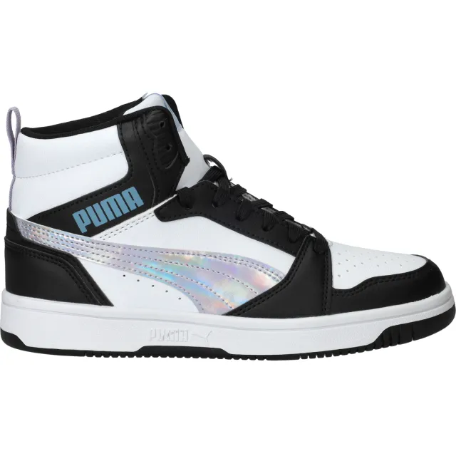 Puma Rebound V6 Mid Space Belle sneaker wit Zwart