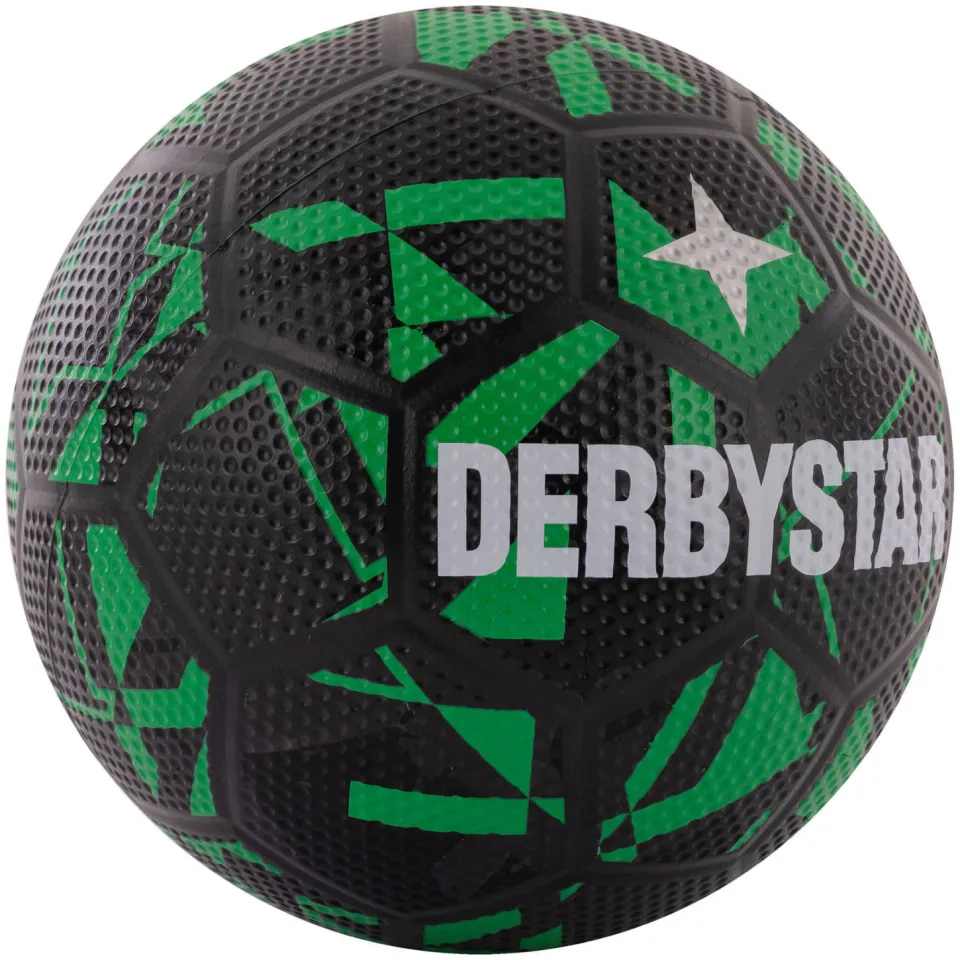 DerbyStar voetbal - zwart/groen, foto 4