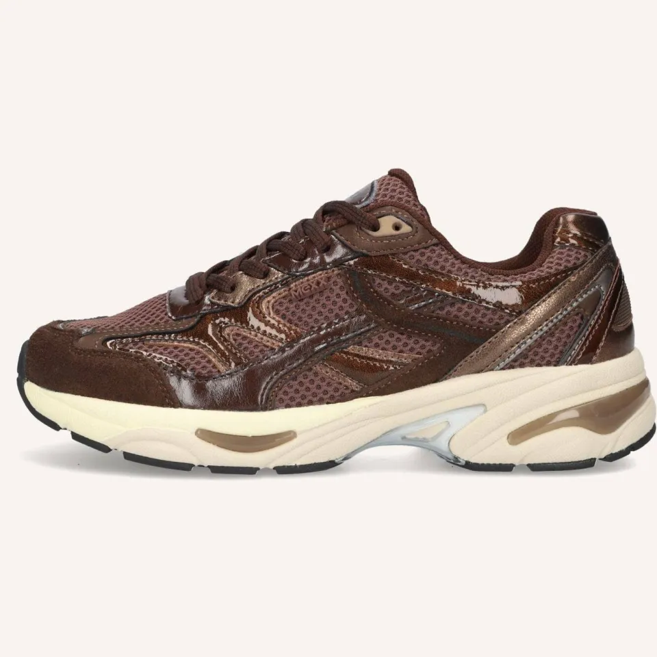 Mexx Sneakers Viper Tasty Bruin, foto 3