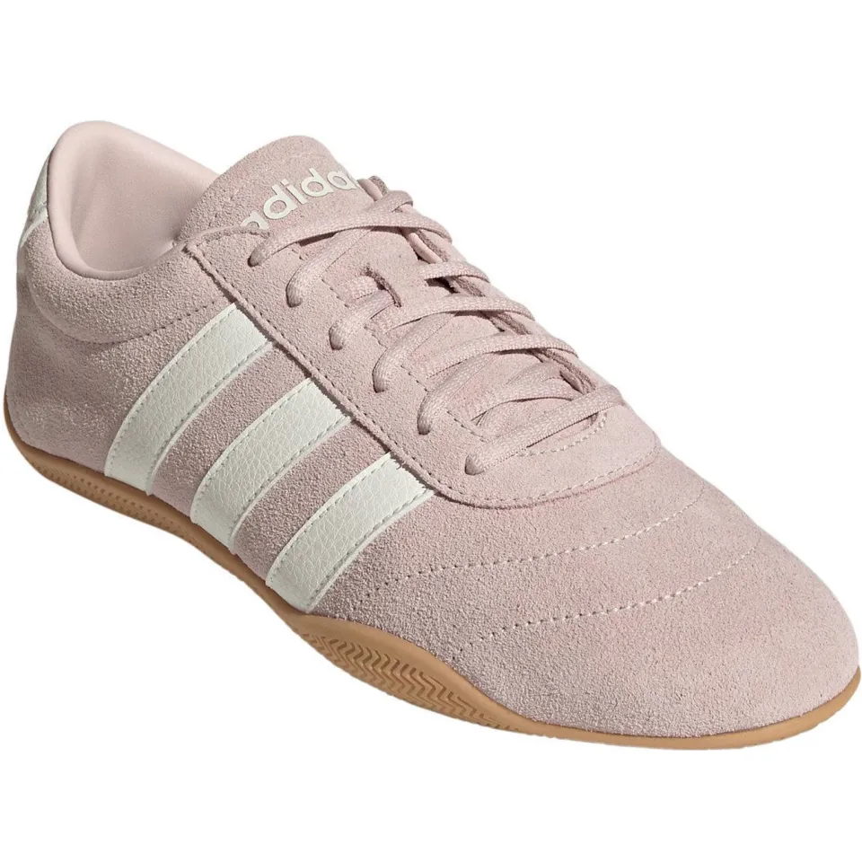 Adidas Sportswear Grand Court Low leren sneakers lichtroze/ecru, foto 6