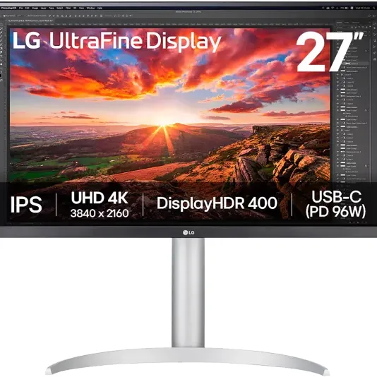 Lg 27" UltraFine 27UP850K-W.AEU - 4K Ultra HD