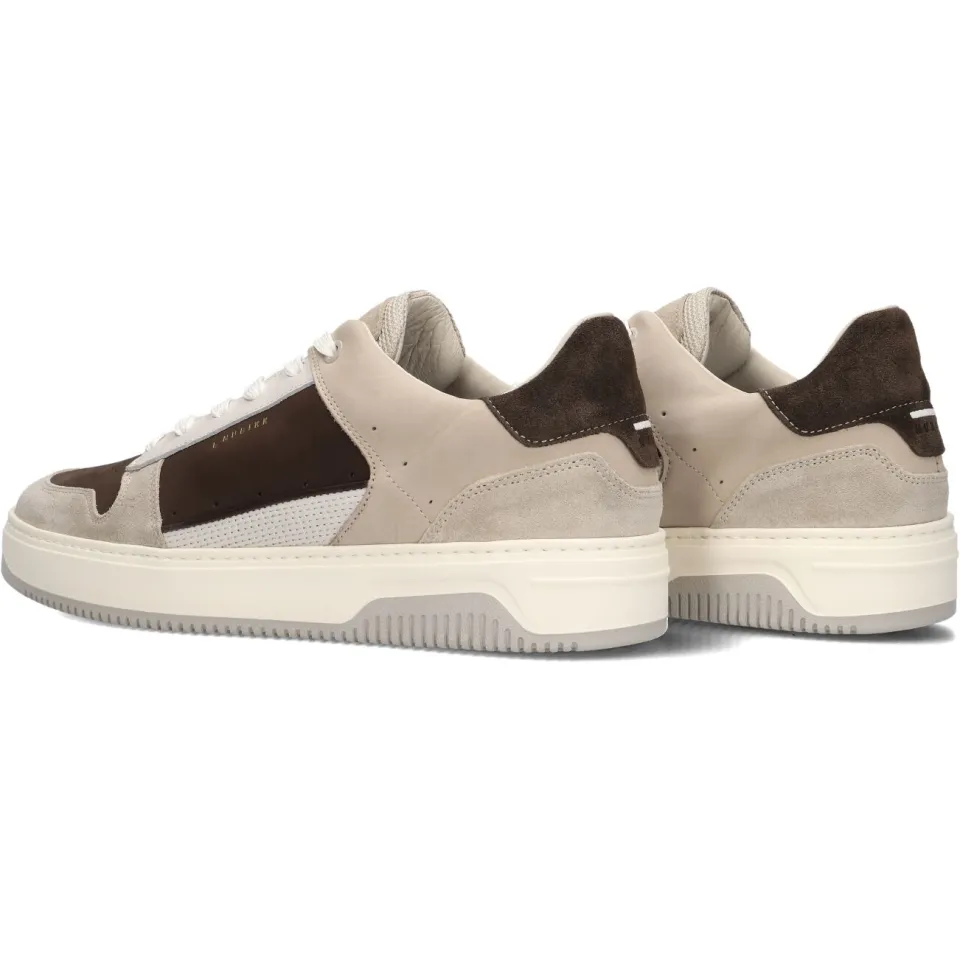 Nubikk Heren Sneakers Basket Courtside - Bruin, foto 4