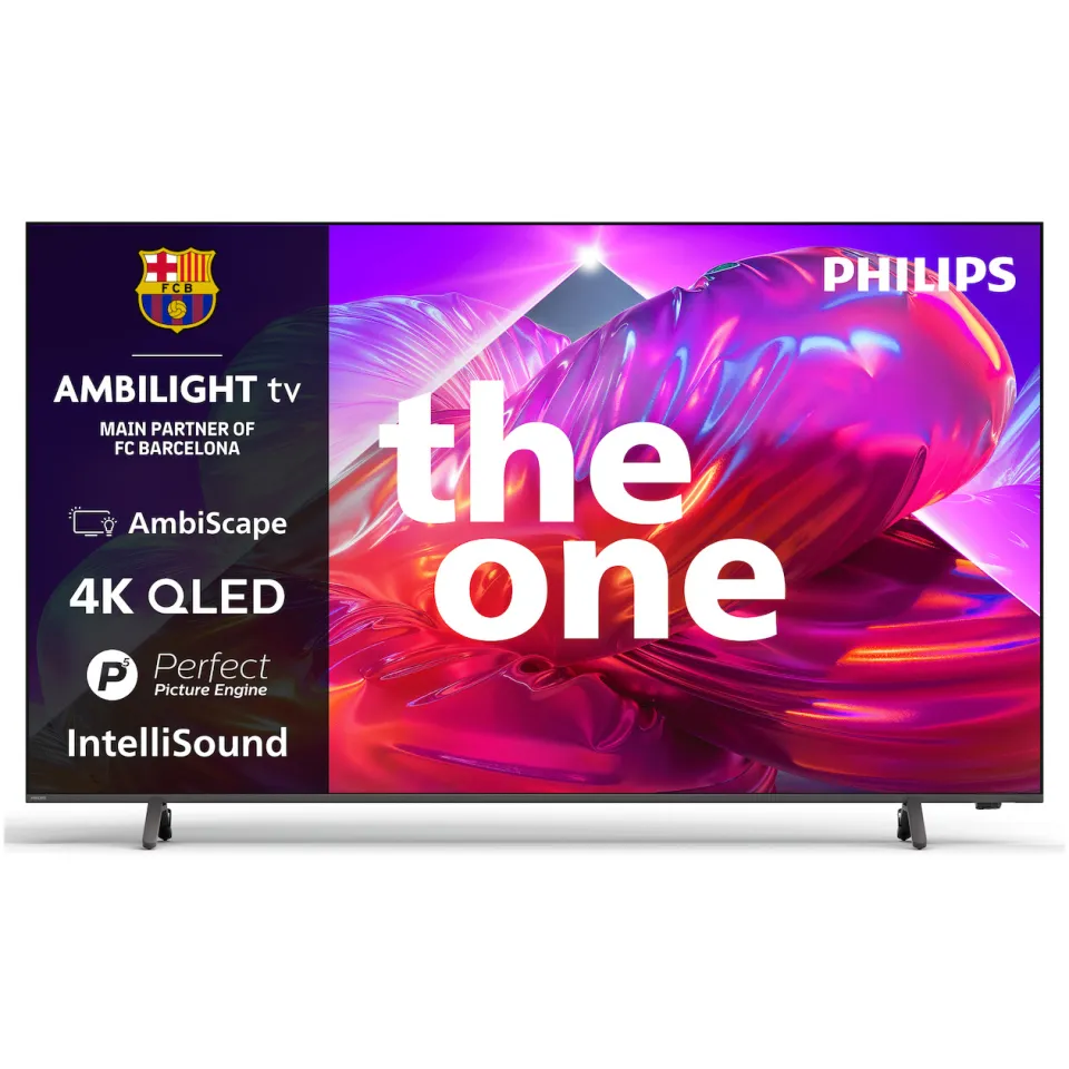 Philips 75PQS9001 QLED-televisie grijs