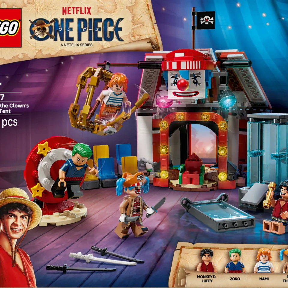 Lego One Piece Circustent van Buggy de Clown 75637, foto 2