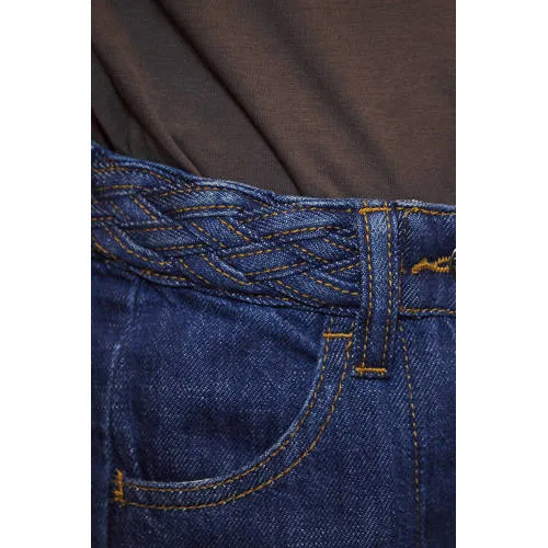 Copenhagen Colors loose fit jeans - indigo blue wash, foto 6