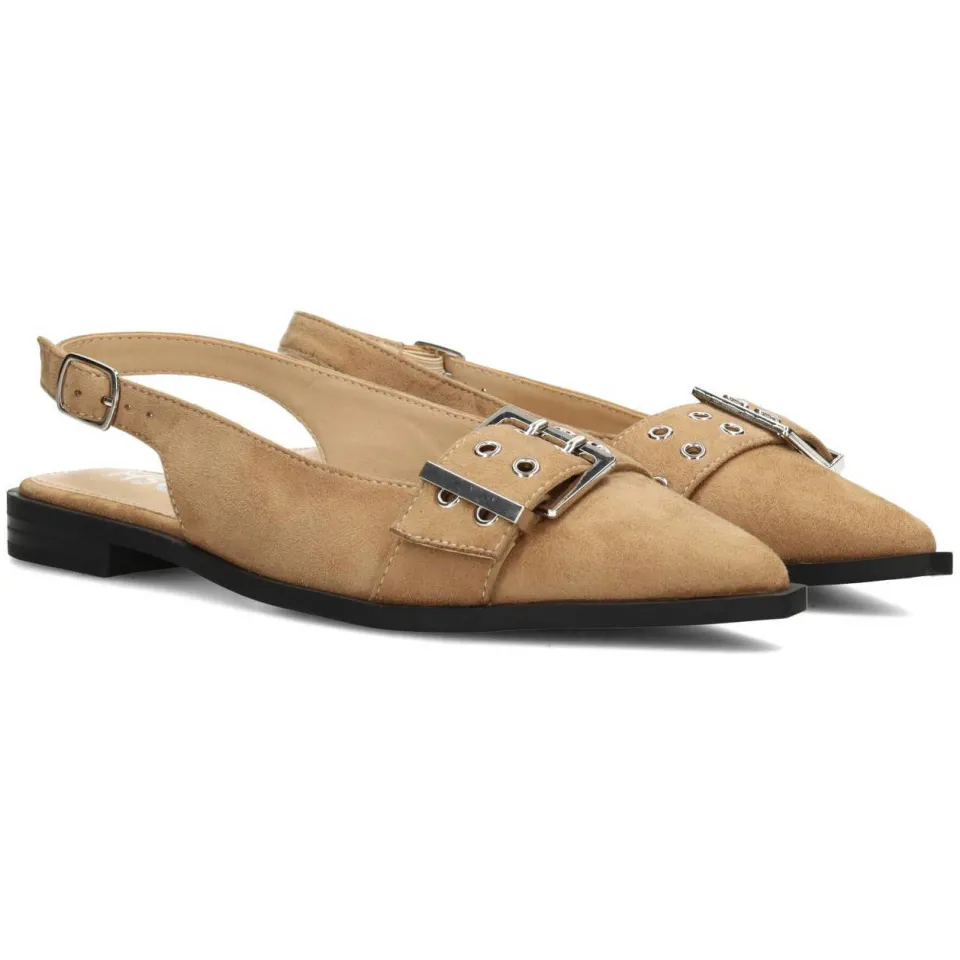 POSH by Poelman Cecile slingback loafer camel, foto 5