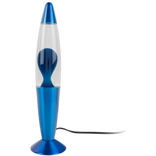 Leitmotiv Funky Rocket lavalamp blauw