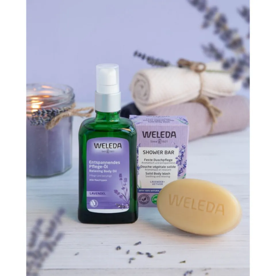 Weleda Lavendel ontspannende body olie, foto 6