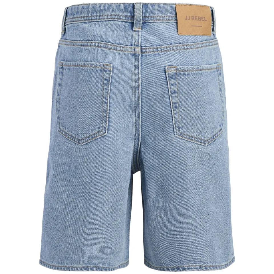 JJ Rebel JUNIOR baggy jeansshort lichtblauw blue denim, foto 3