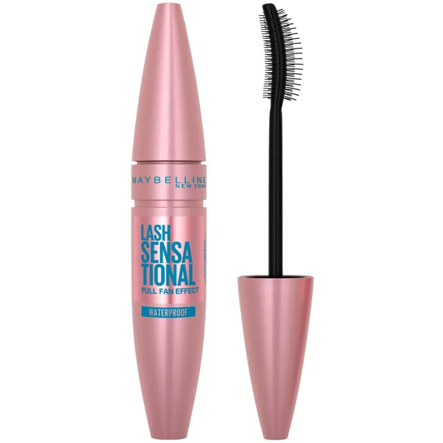 Maybelline New York Lash Sensational waterproof mascara zwart Zwart - waterproof
