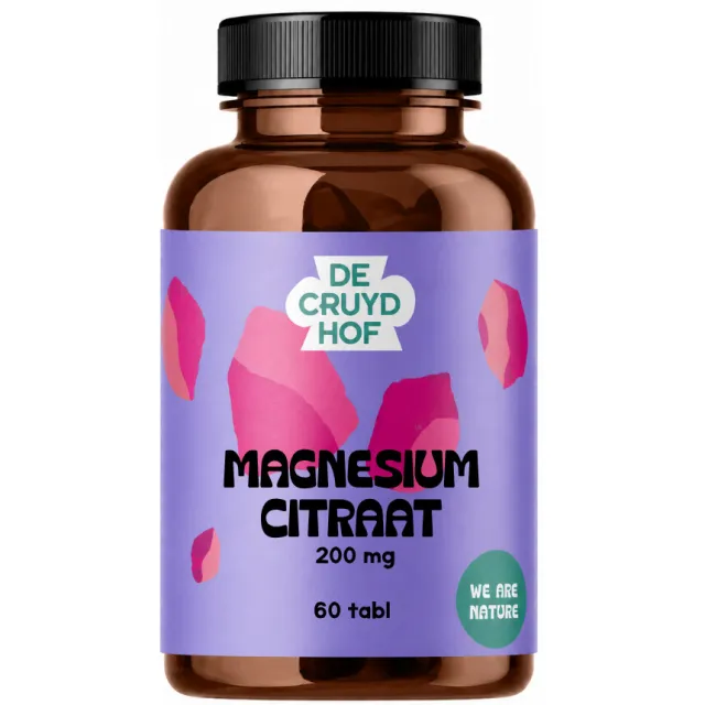 De Cruydhof Cruydhof Magnesium citraat 60 tabletten