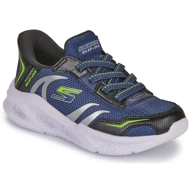 Skechers Slip-ins Meteor-Lights sneakers marineblauw